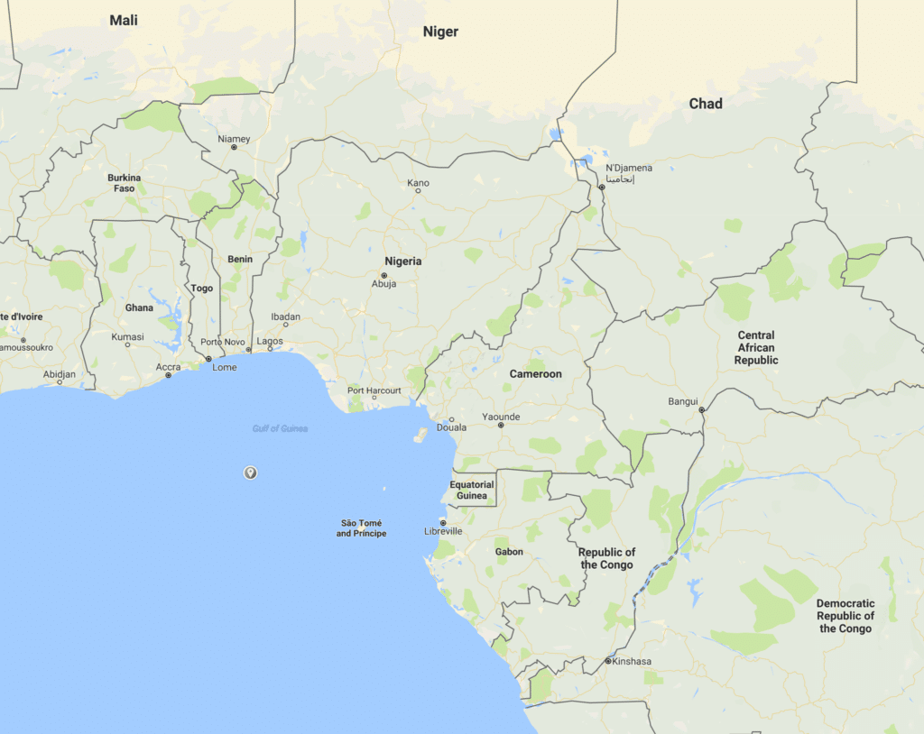 Detailed Political Map Of Sao Tome And Principe Ezilon Maps