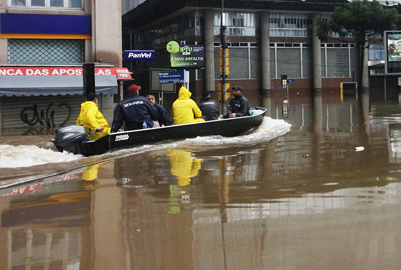 Climate disaster hits southern Brazil, thousands displaced